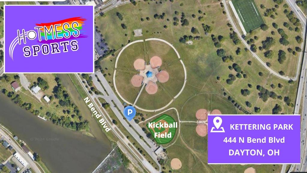 Kickball Map Dayton Kickball