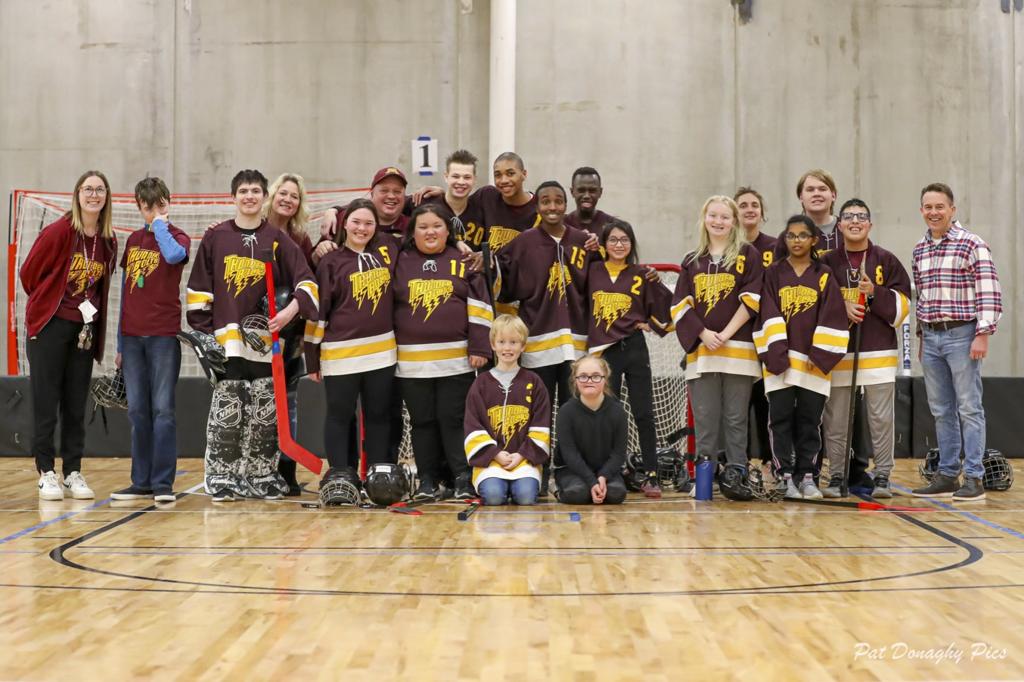 Thunderbolts Adapted Floor Hockey