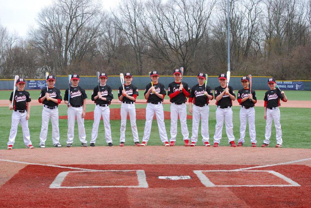 North Columbus Comets Red 12U 2019