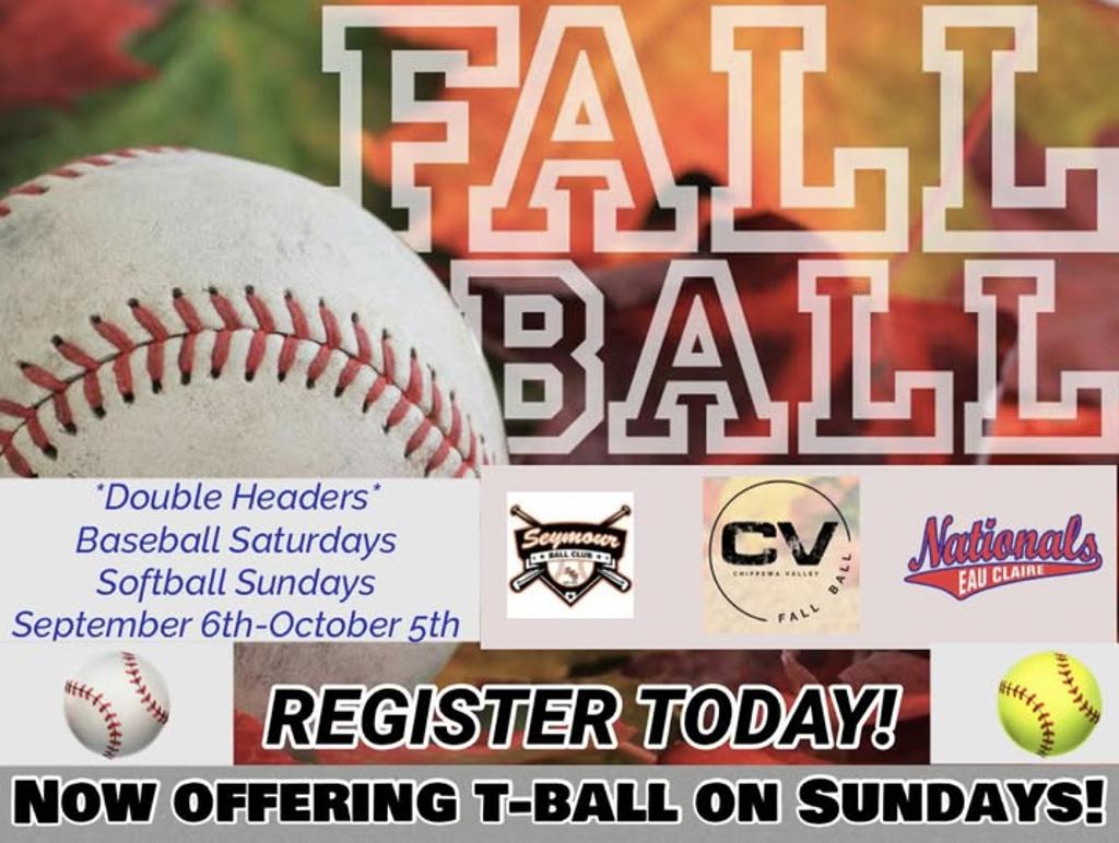 Fall ball registration is officially live !!! 