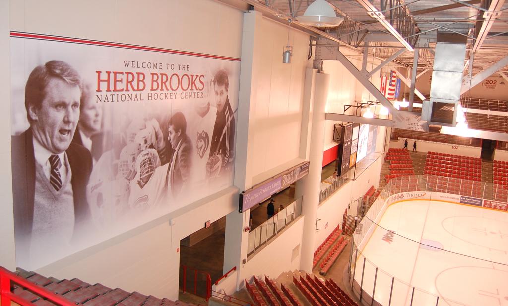 Rededication of the Herb Brooks National Hockey Center Photos Herb