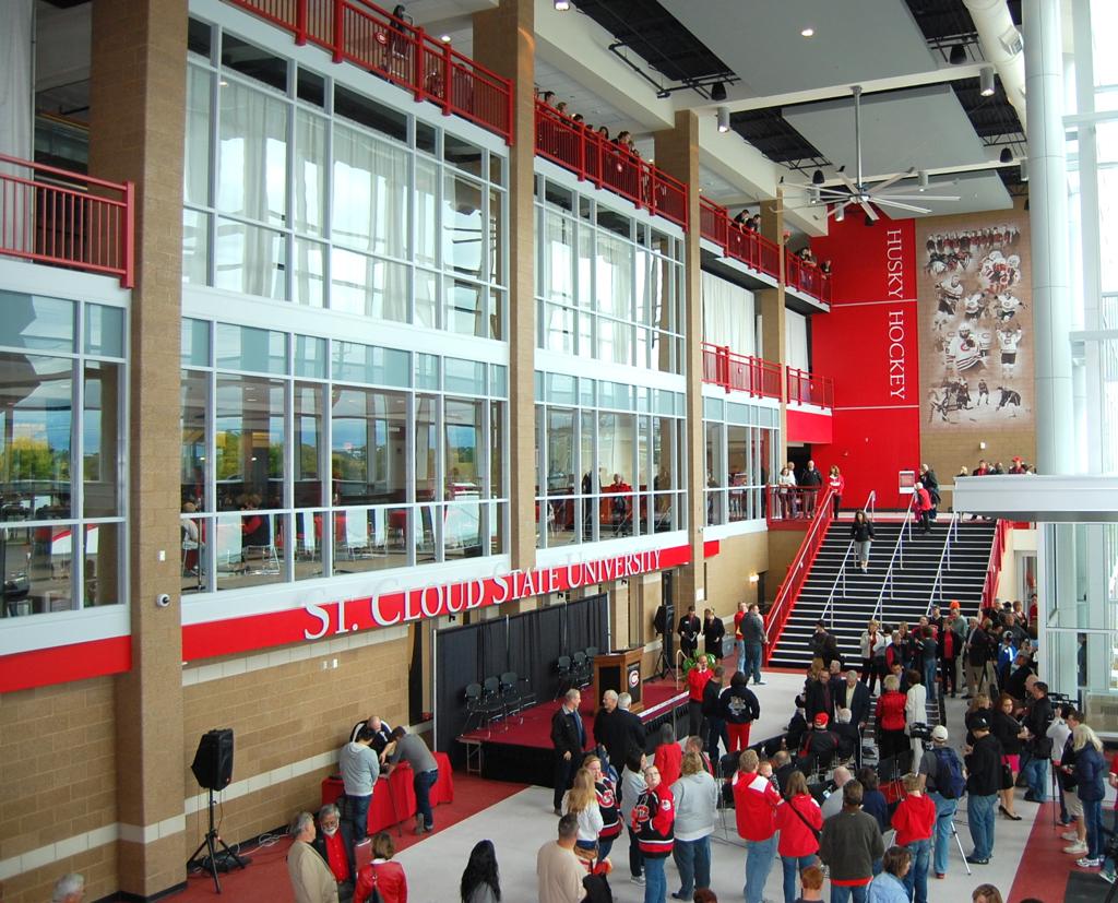 Rededication of the Herb Brooks National Hockey Center Photos Herb