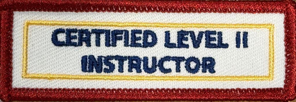 Level 2 Instructor Patch