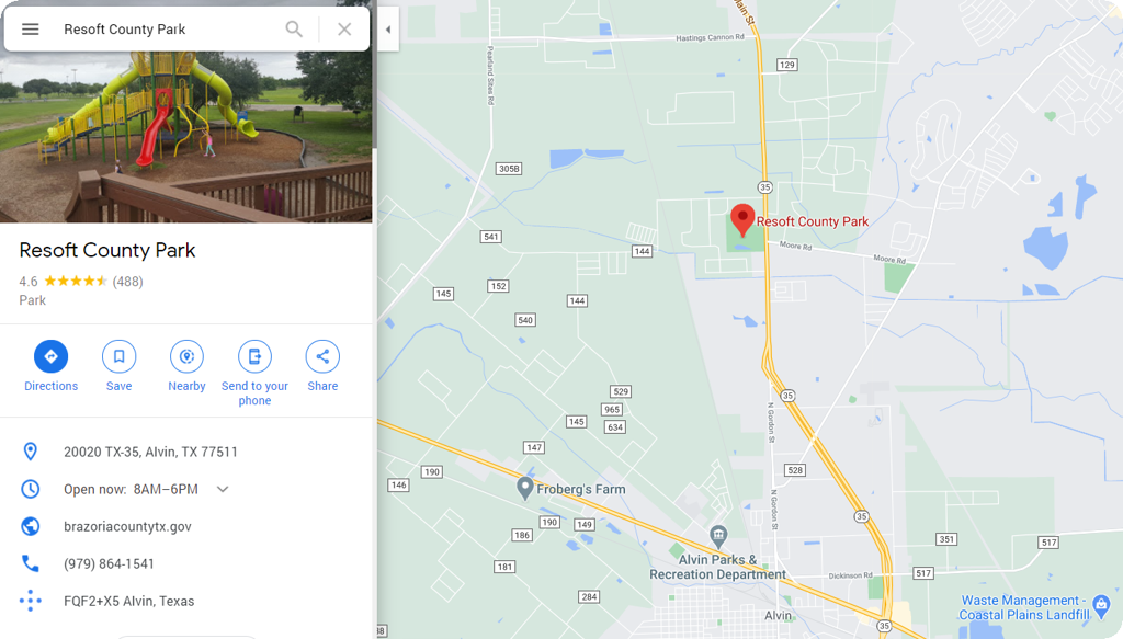 Bay Area Youth Soccer Association Fields