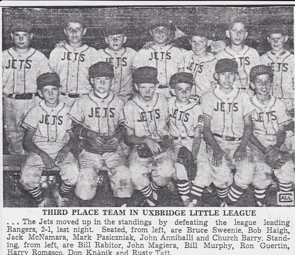 19521969 Photos Uxbridge Baseball Association