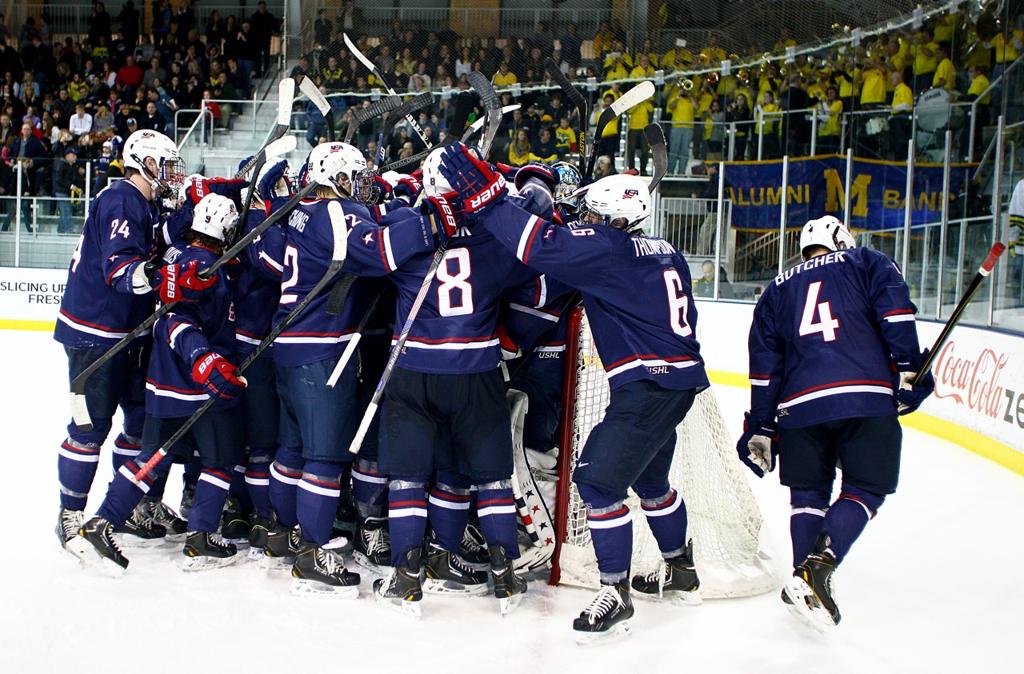 USA vs. Michigan Photos USA Hockey National Team Development Program