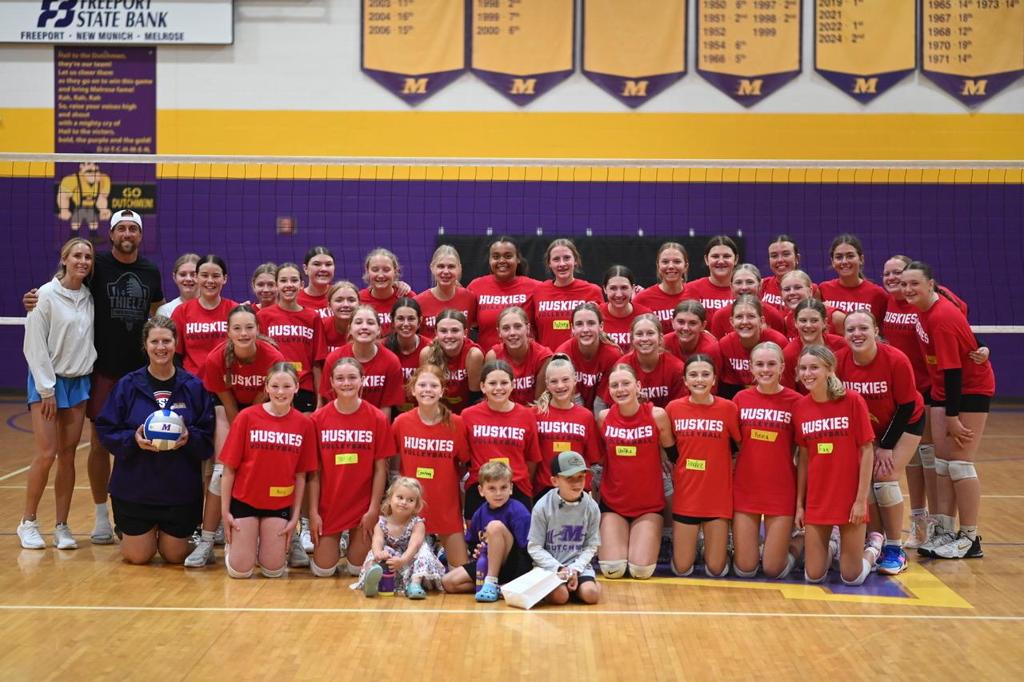 Melrose Volleyball SCSU Camp