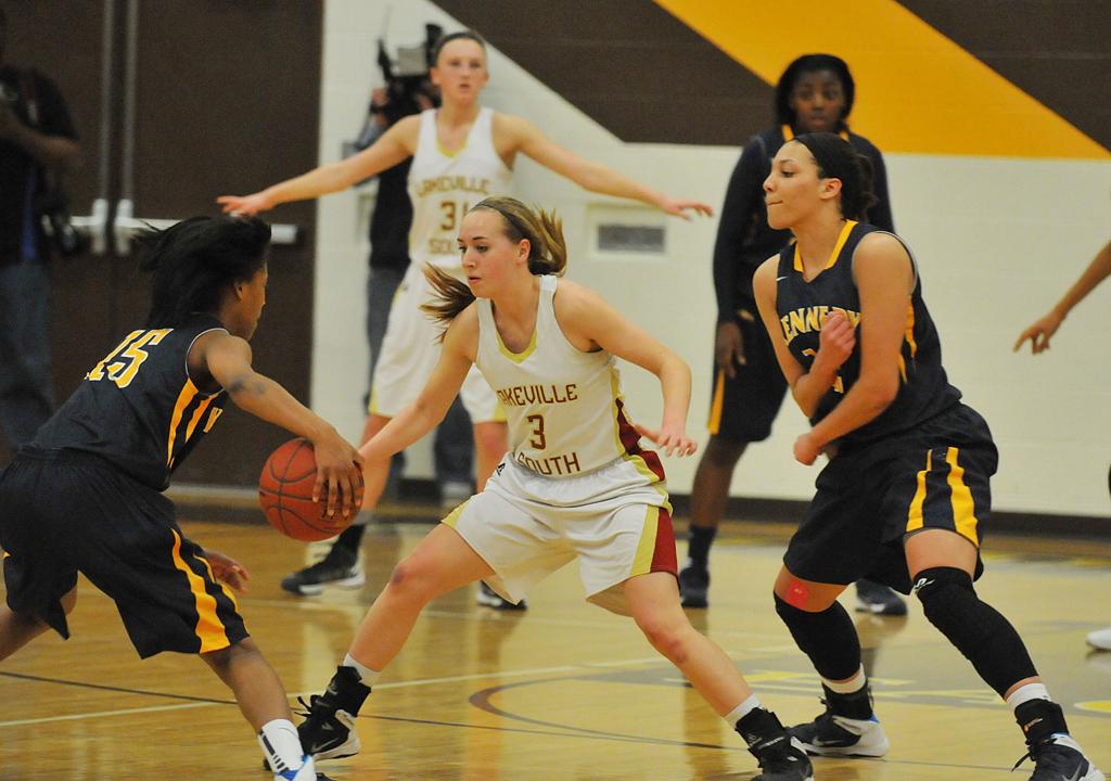 Lakeville south vs bloomington kennedy photos mn girls basketball