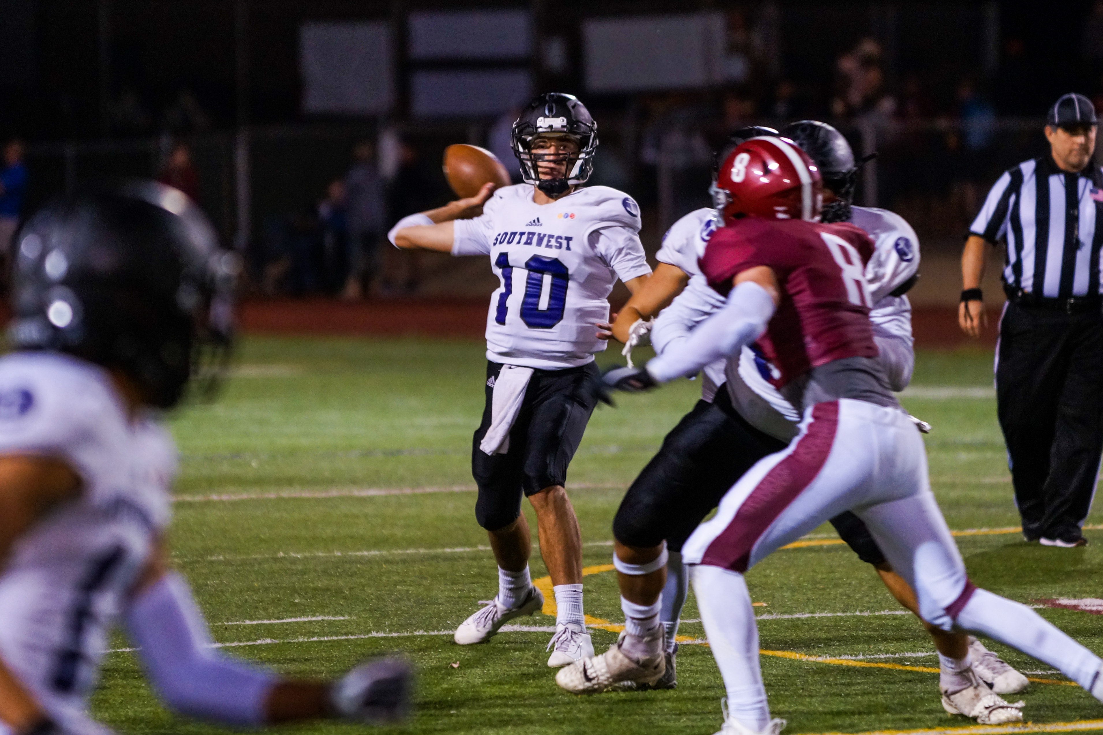 Minneapolis Southwest quarterback finds himself in unexpected