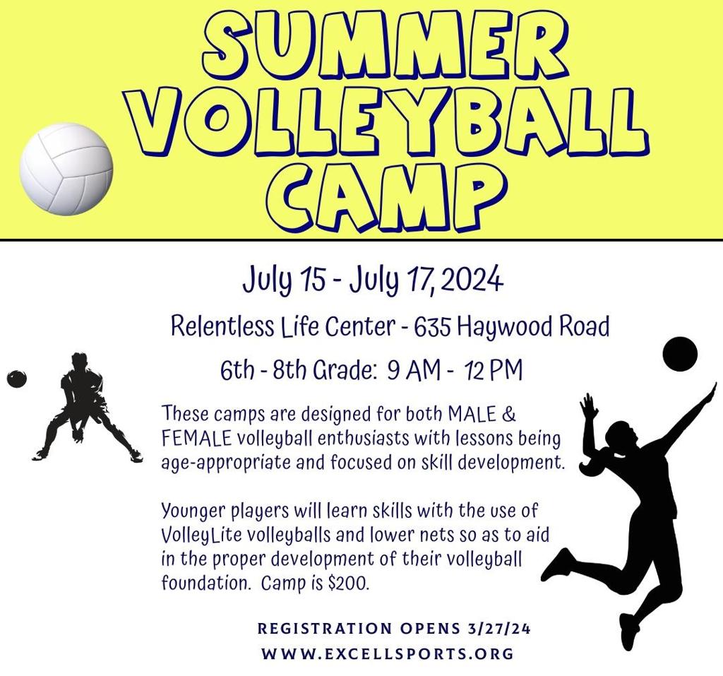 Summer Volleyball Camps 2025 Walid Clara
