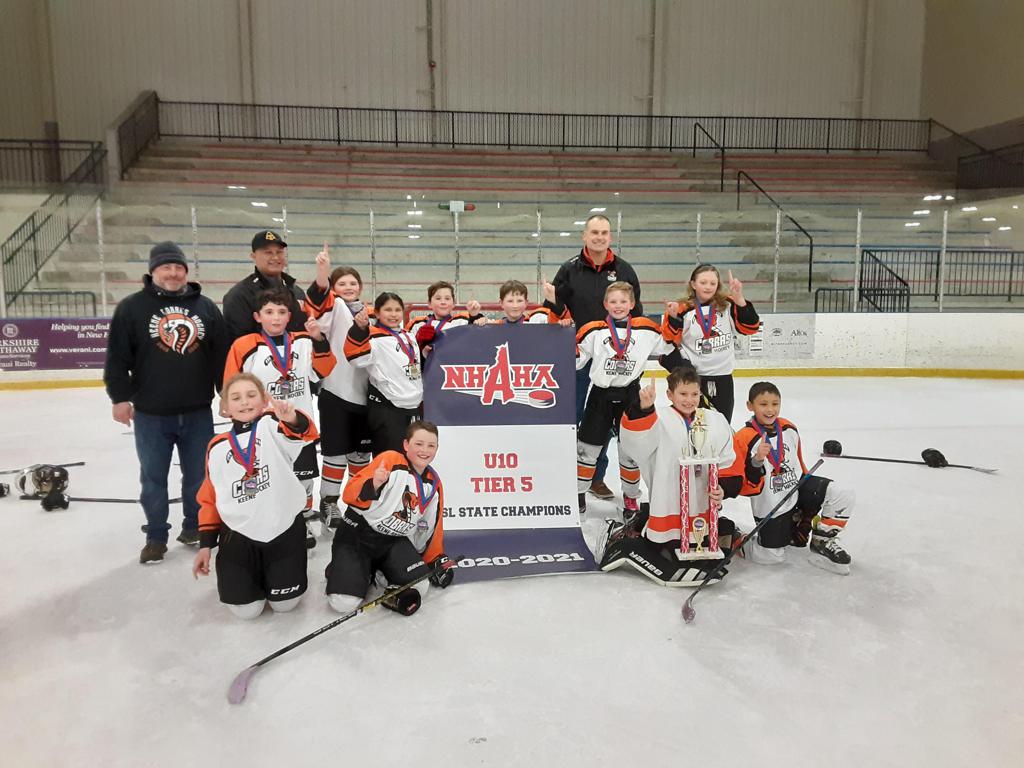 20202021 GSL STATE CHAMPIONS Photos New Hampshire Amateur Hockey Association