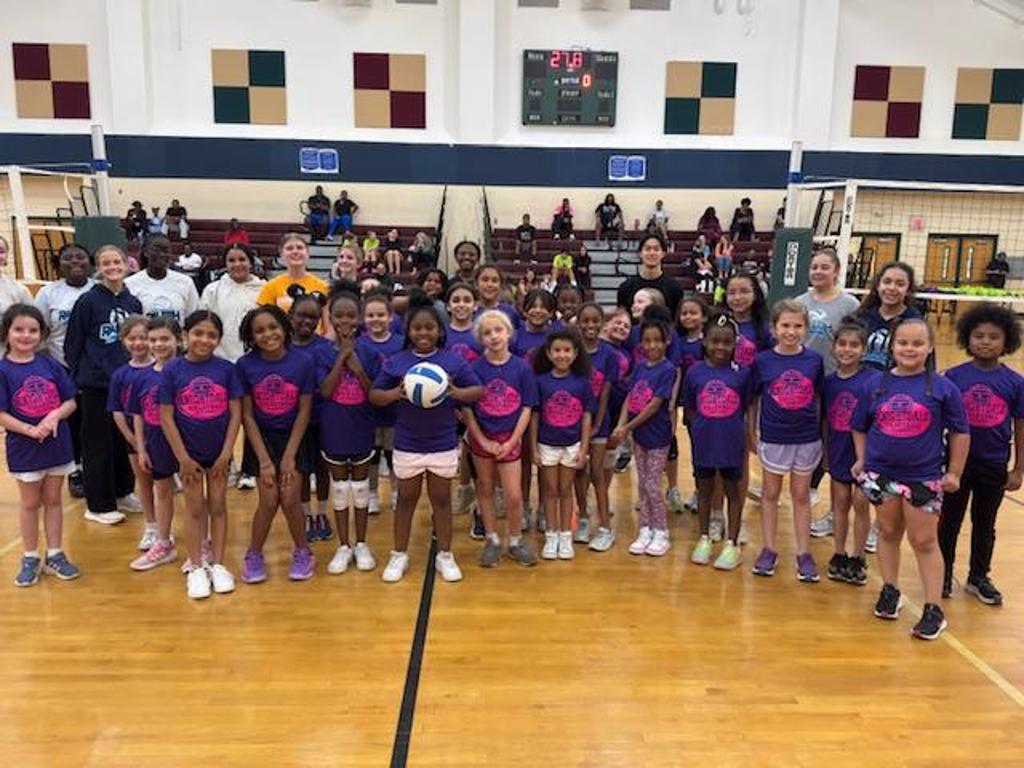 Knightdale Volleyball Kid clinics