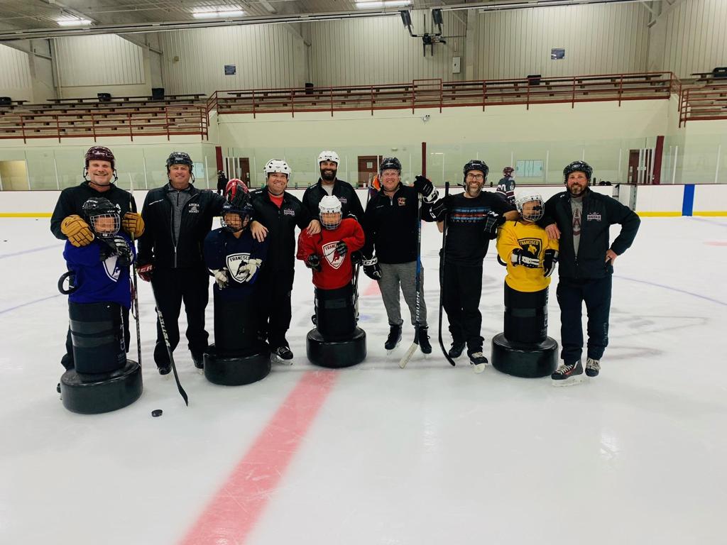 Francisco Hockey Checking Clinic Photos Anoka Area Hockey Association