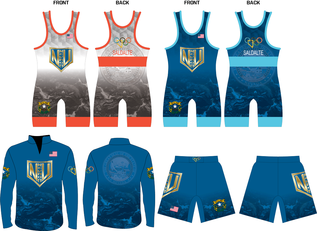 2024 TEAM NEVADA Gear Package USA Nevada Wrestling