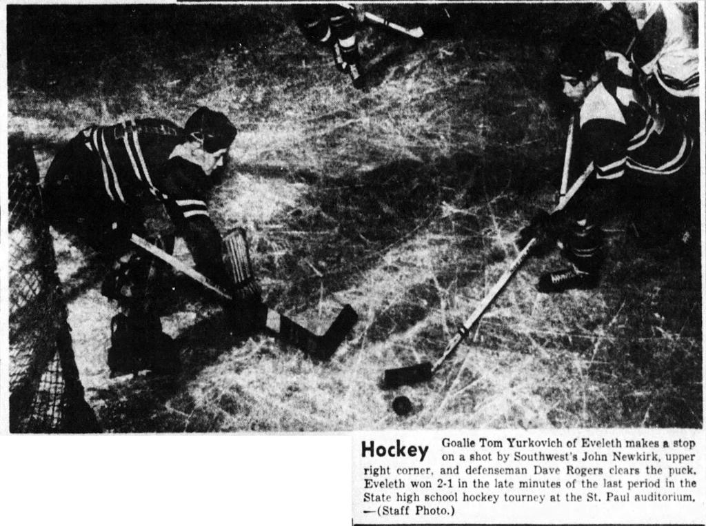  Photos Vintage Minnesota Hockey History