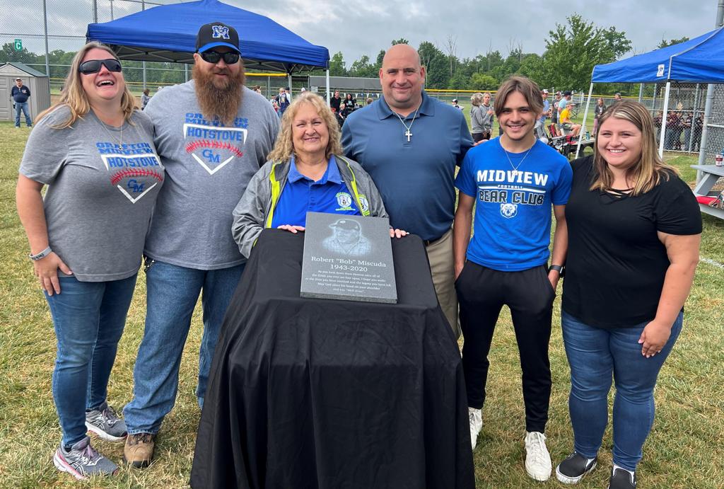 Bob Miscuda Memorialized with Plaque at Grafton Reservoir Park