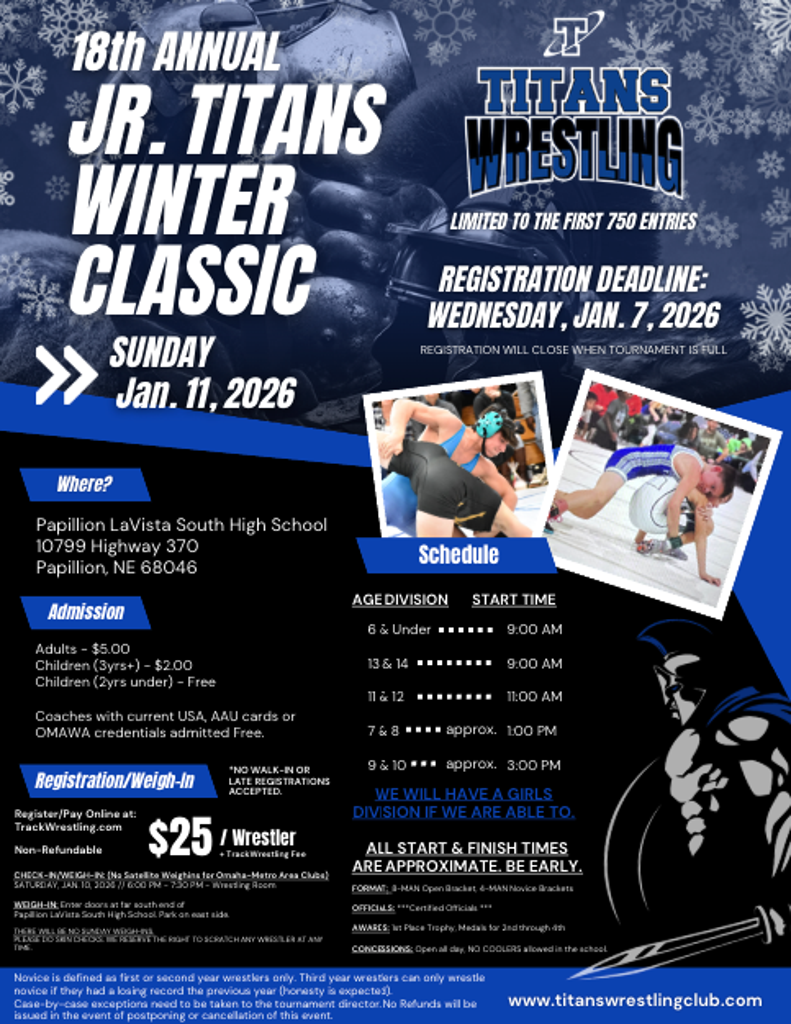 JR. Titans Winter Classic Tournament