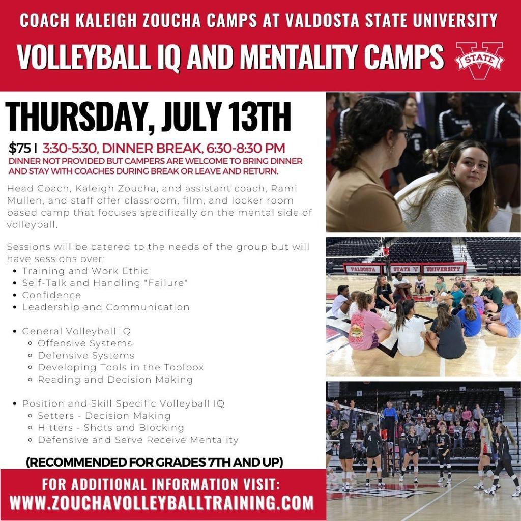 Volleyball IQ/Mentality Camps