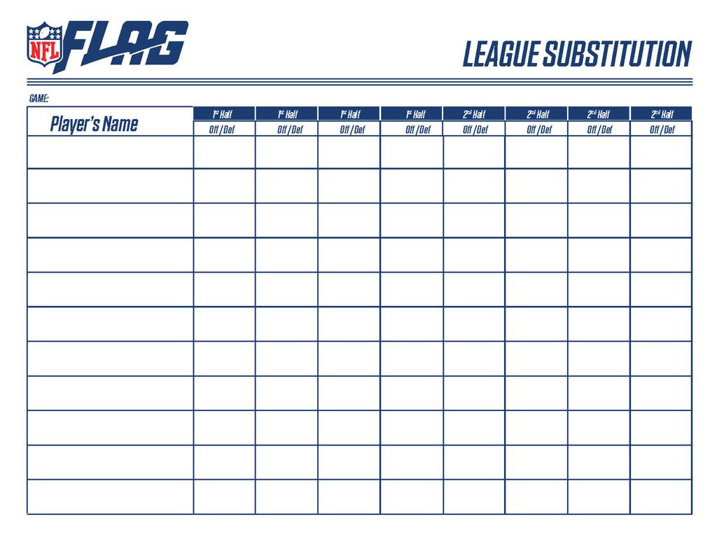 NFL Flag Football Coaches Resources