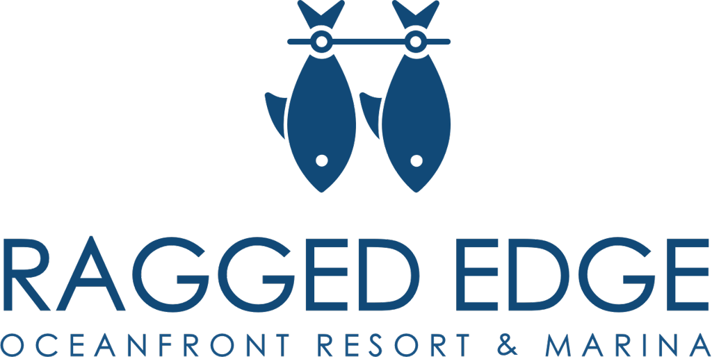 Image of Ragged Edge logo, 2 fish
