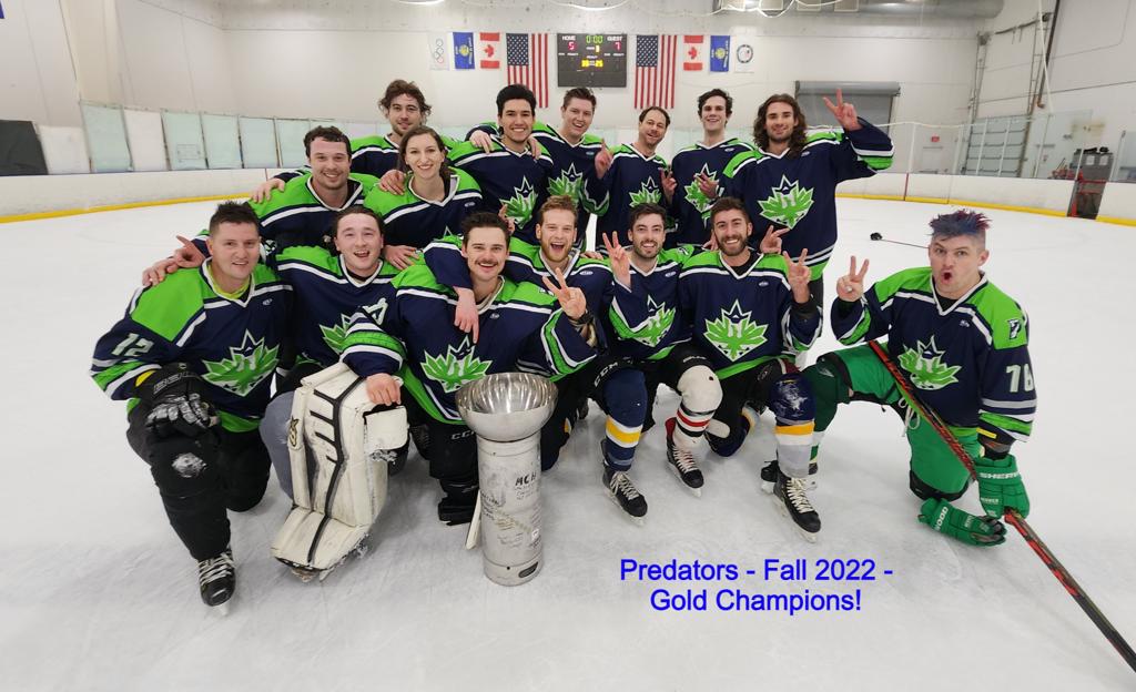 Fall 2022 Champions Photos Sherwood Ice Arena