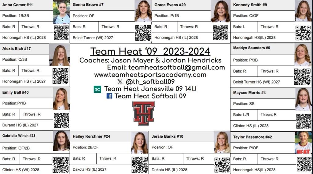 2024-14u-softball-team