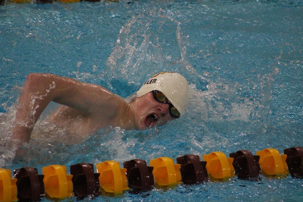 Otters Win all 3 Relays, but Cardinals Win CLC Dual 104-79