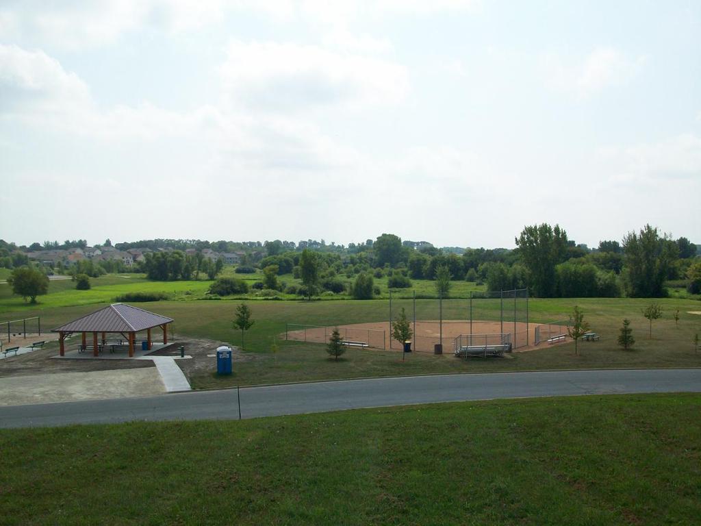 Sticha Park in Lonsdale MN with pond and trails