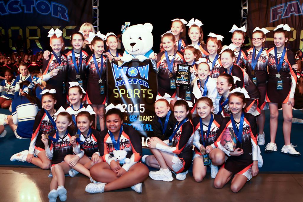 2015 WOW Factor Sports Cheer & Dance Nationals CHEER RESULTS