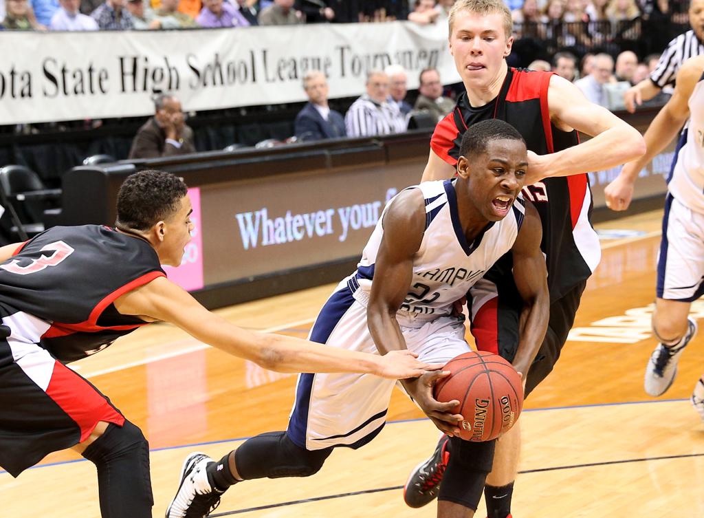 Shakopee vs. Champlin Park in the Class 4A semifinals at Target Center Photos MN Boys