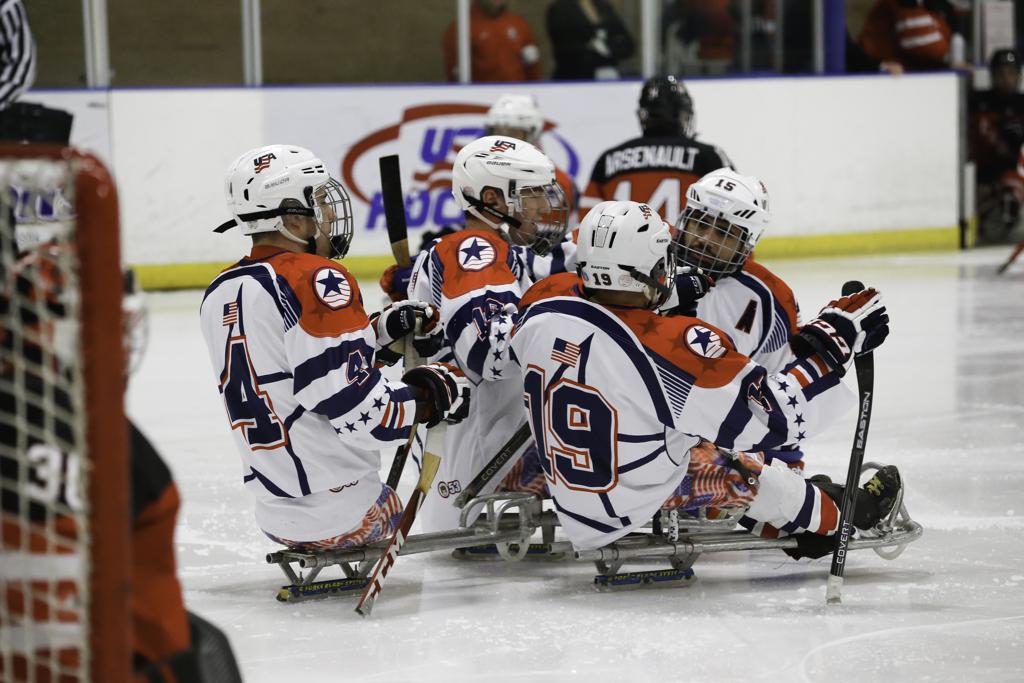 Game Two of 2015 Sled Series Photos USA Hockey