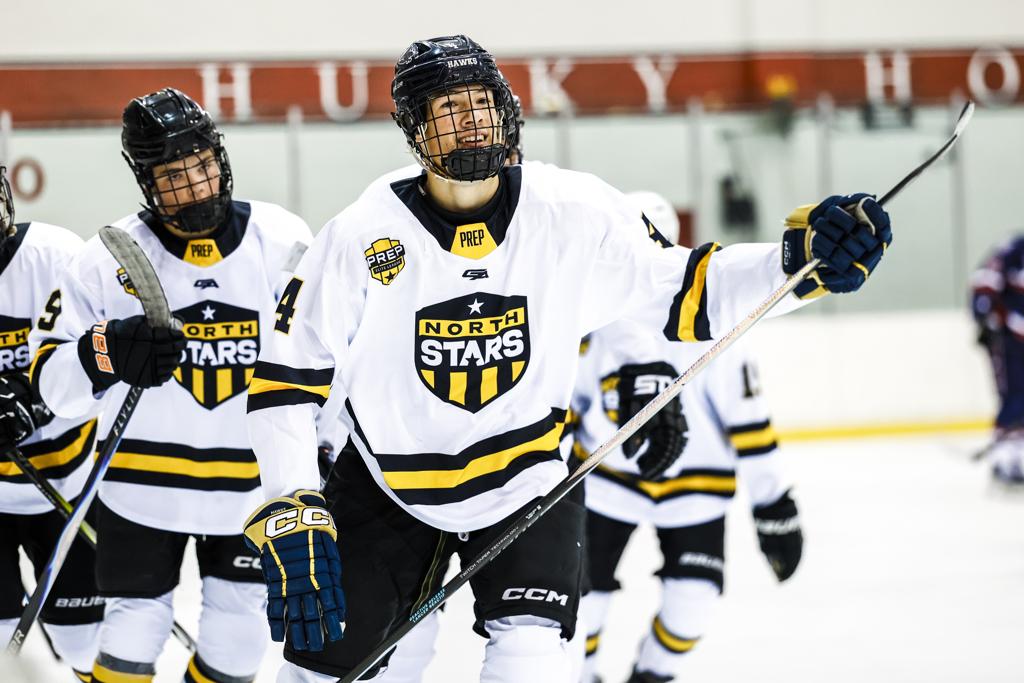 Beau Christy scored in the North Stars tie with Blue Army.