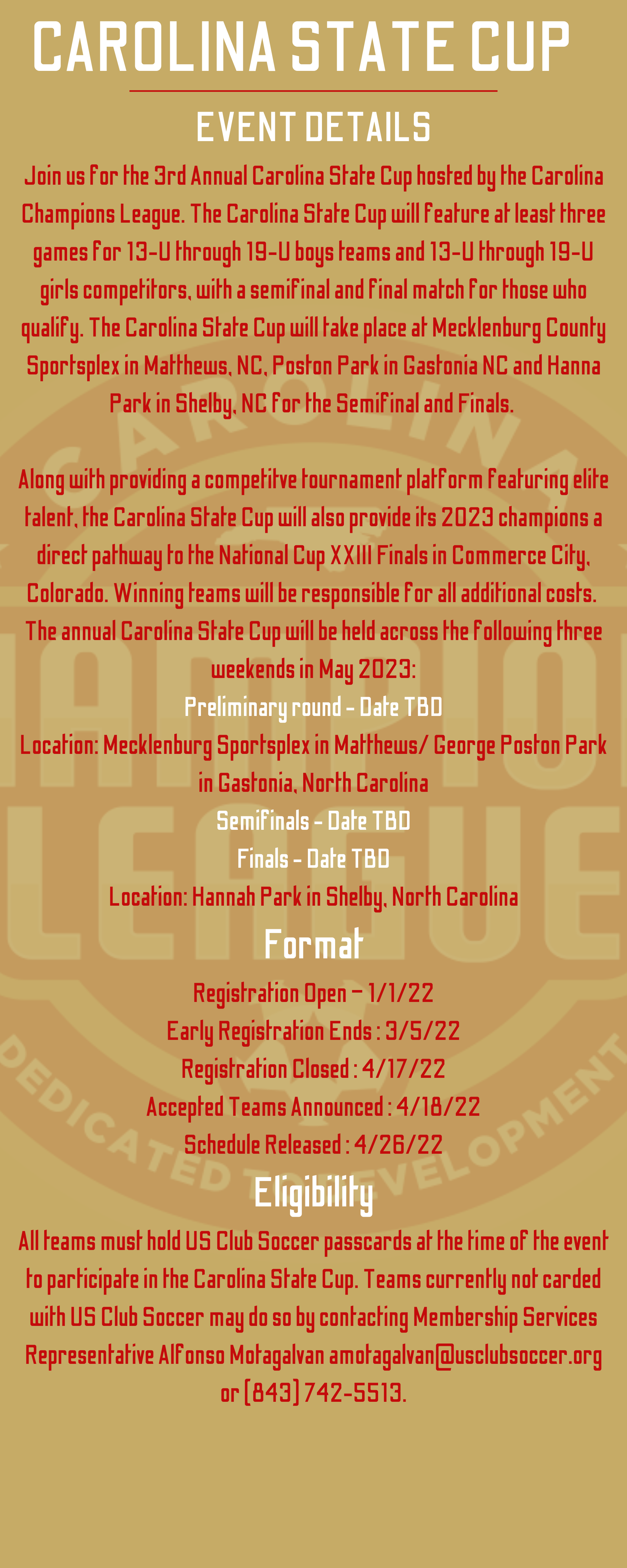 Carolina State Cup
