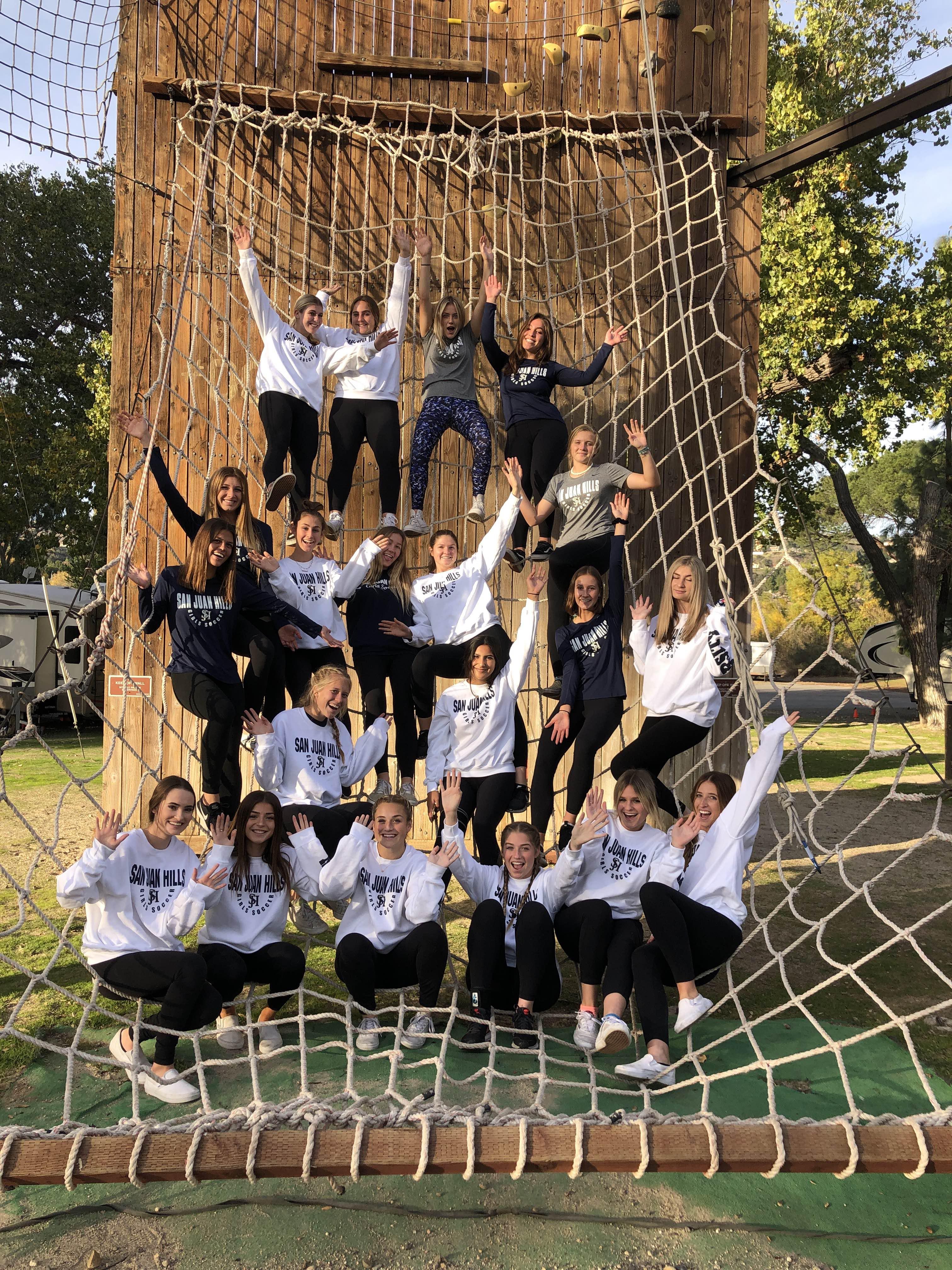 Oc Ropes Course Height Varsity Girls Soccer