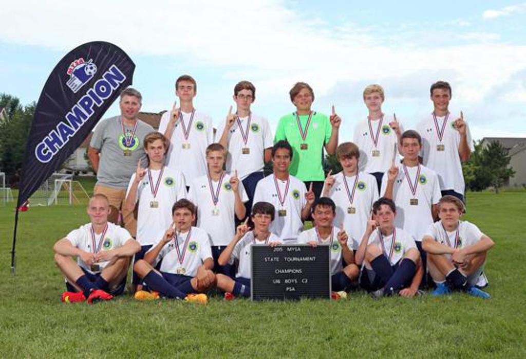 The U16BC201 Boys were the winners in the MYSA State Championship!
