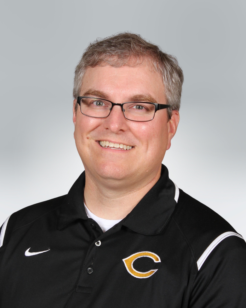 CHS headshot photo of coach Robby Blakemore
