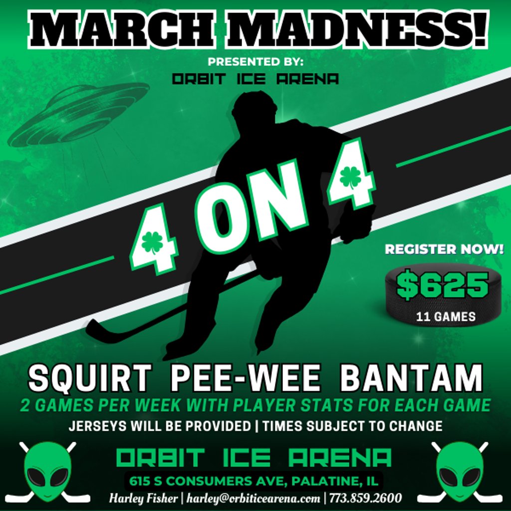 2024 March Orbit Ice Arena 4on4 Orbit Ice Arena
