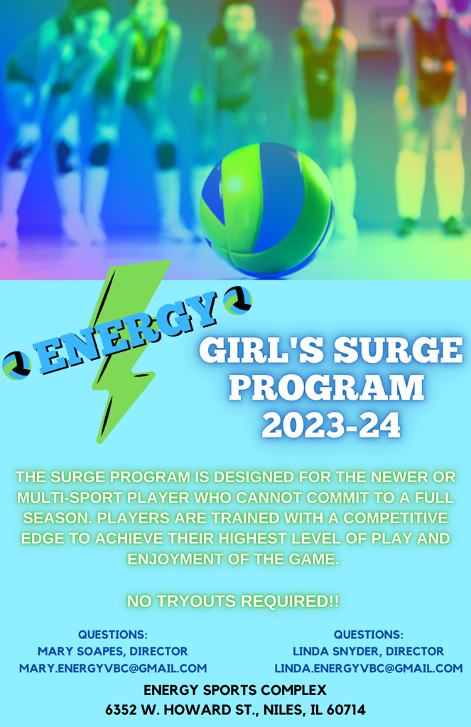 202324 Girls Surge Acceptance Energy VBC