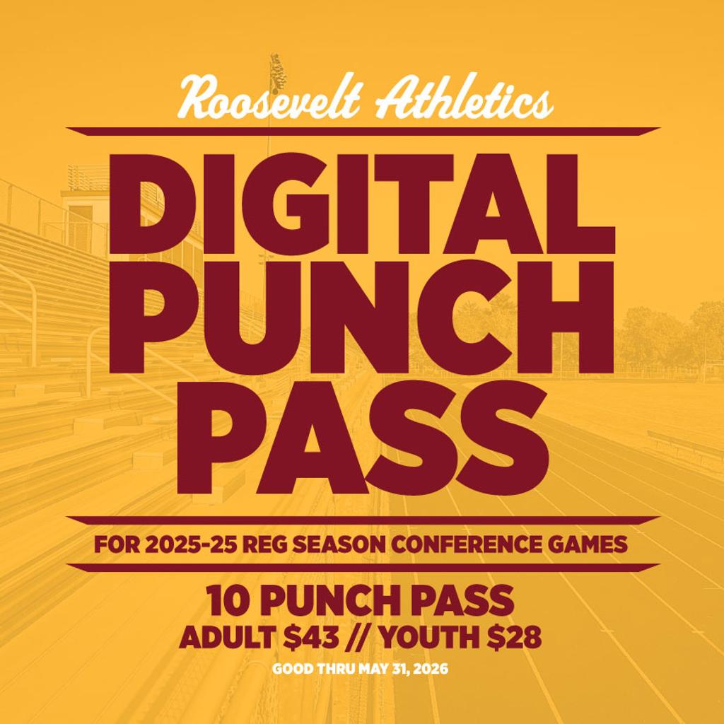 Graphic: Digital Punch Pass for 2025-26 Reg Season Conference Games