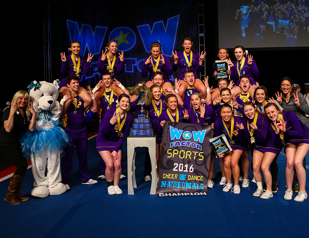 2016 WOW Factor Sports Cheer & Dance Nationals CHEER RESULTS