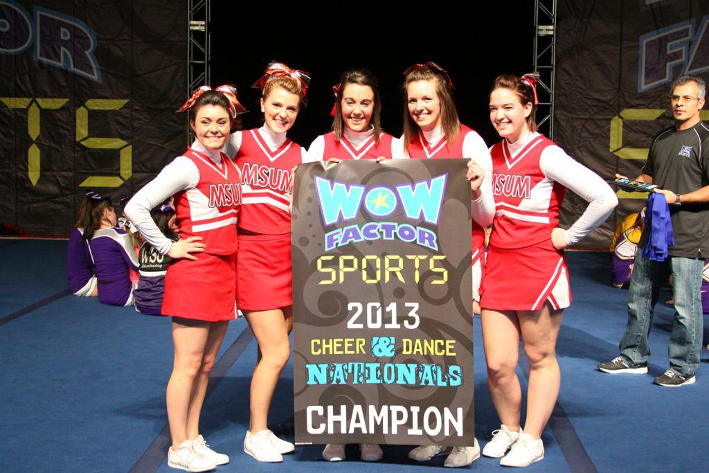 2013 WOW Factor Sports Cheer & Dance Nationals CHEER RESULTS
