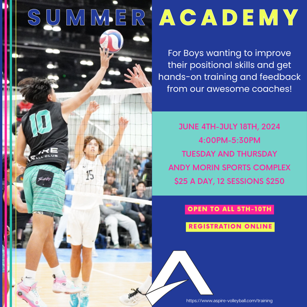 BOYS / 2024 ACADEMY Aspire Volleyball Club