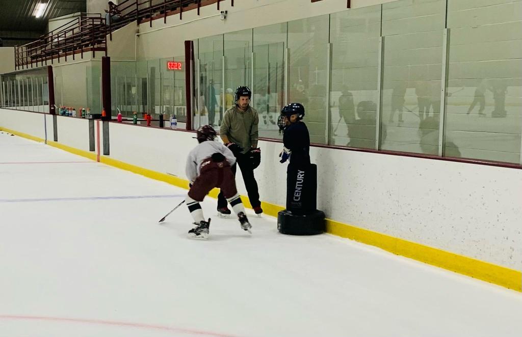 Francisco Hockey Checking Clinic Photos Anoka Area Hockey Association