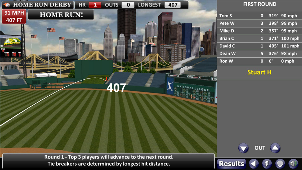 HitTtrax Hitting and Pitching Simulator now at the Bunker