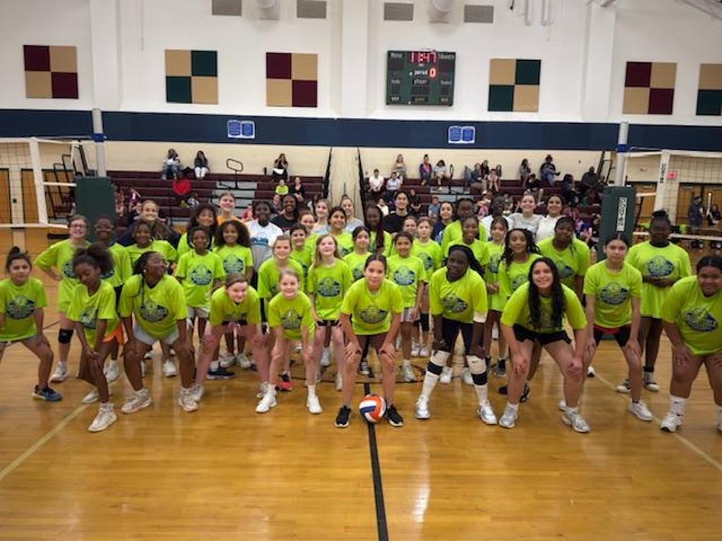 Knightdale Volleyball Kids clinics