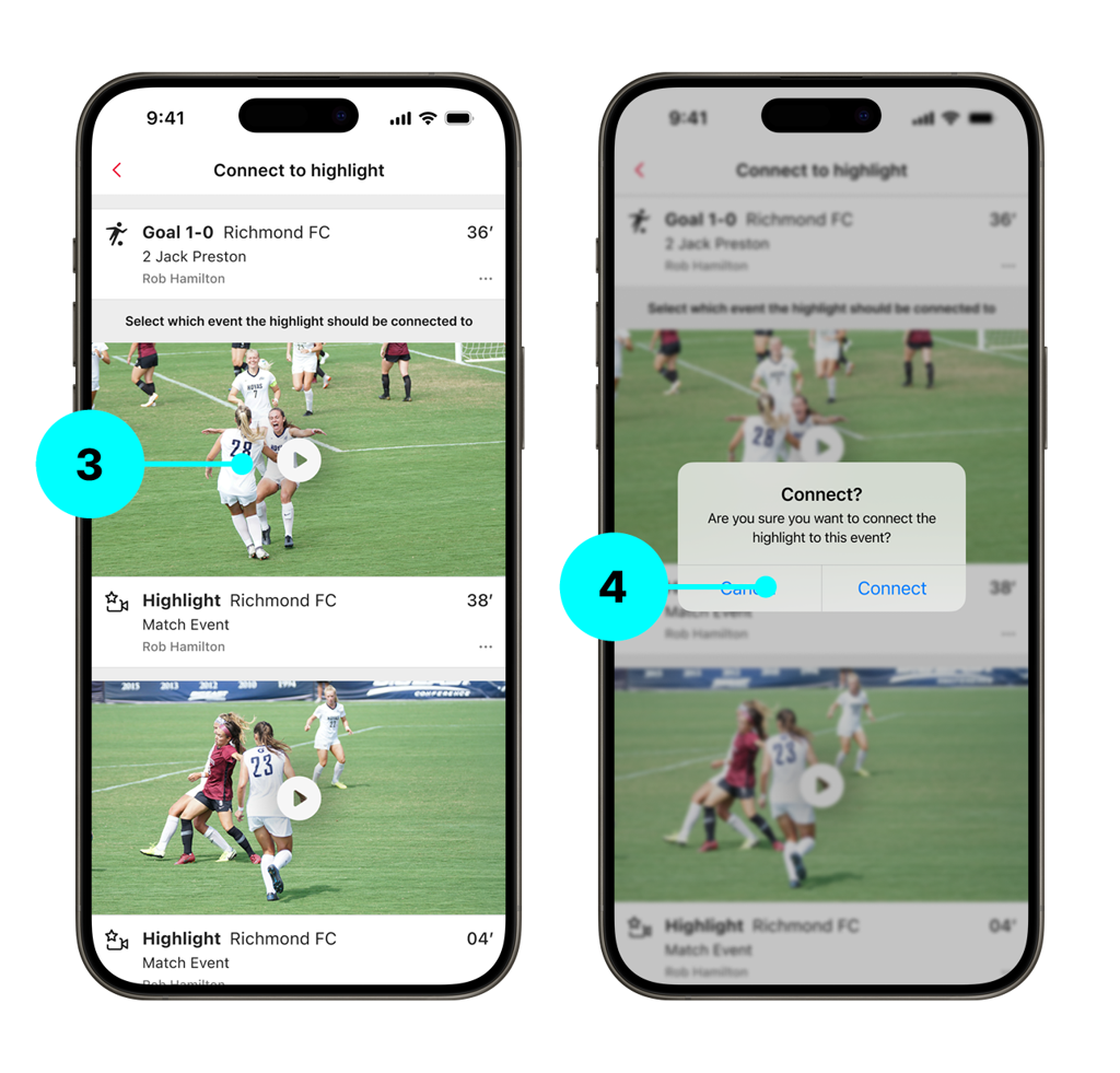 Connecting Highlights and Match Events
