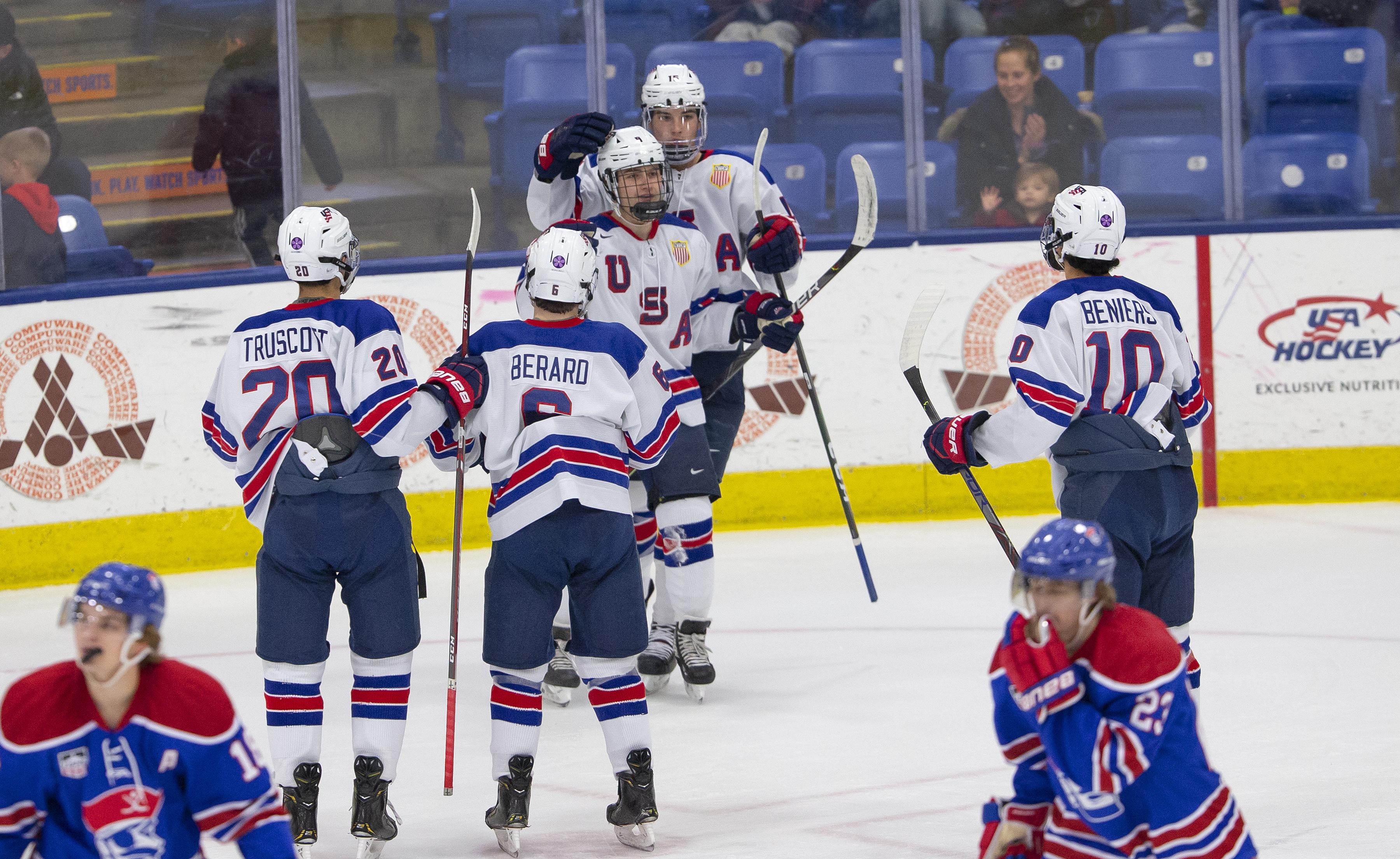 U18s Remain Undefeated in USHL Play with 42 Win Over Des Moines