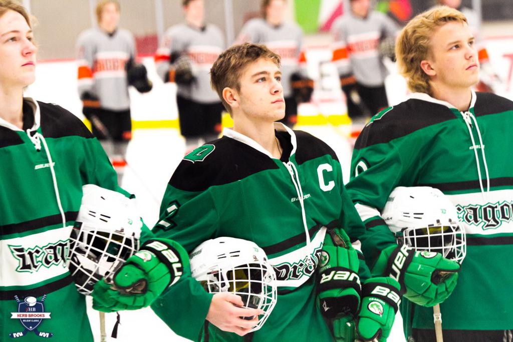 Hudson, Gentry, & Pine City Champions of the 2019 Boys Herb Brooks