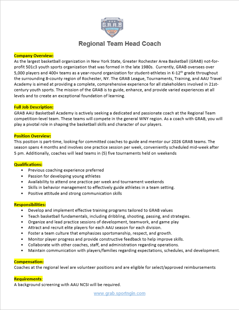 Job Postings
