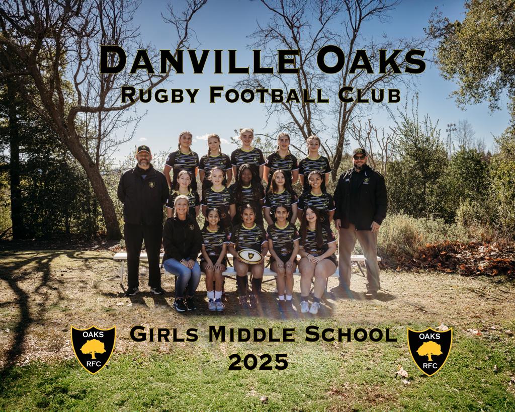 Middle School Girls Team 2025